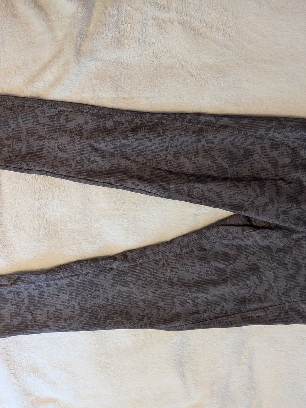Danskin Brown Floral-Print Leggings